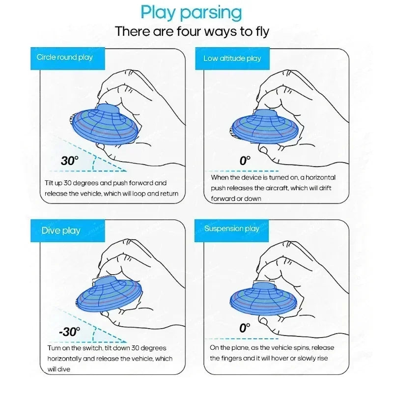 360° Flying ufo toy