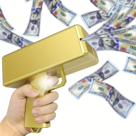 Money shooting toy