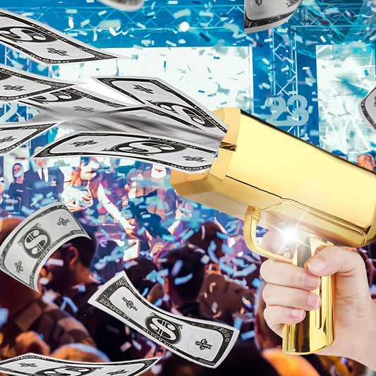 Money shooting toy