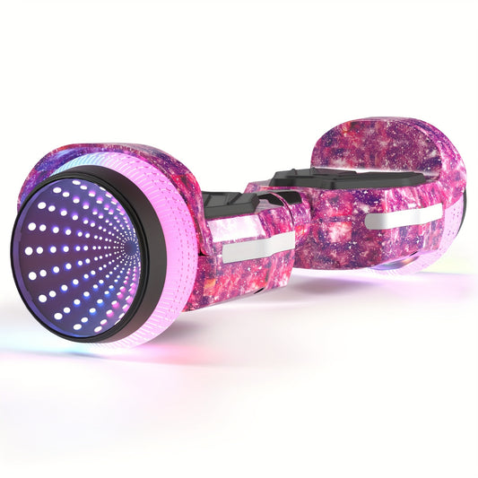 SIMATE 6.5" Hoverboard with Vibrant LED Lights